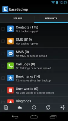 Ease Backup android App screenshot 2